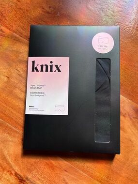 3/$50 ✨ —BNIB Knix Dream Short Leakproof Underwear - Black size XXL